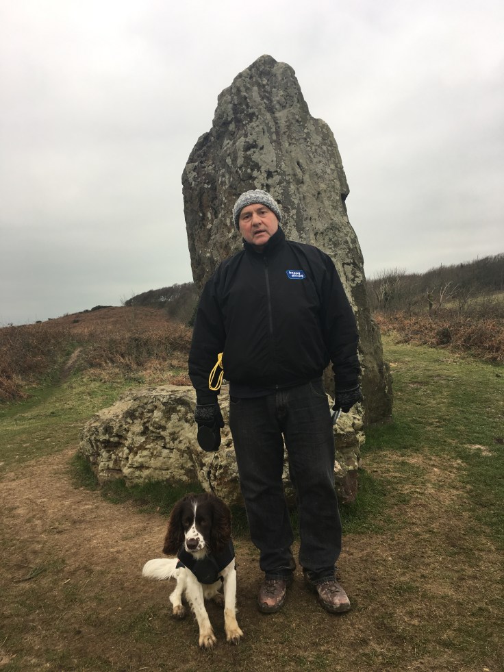 Colin at The Long Stone with Stan